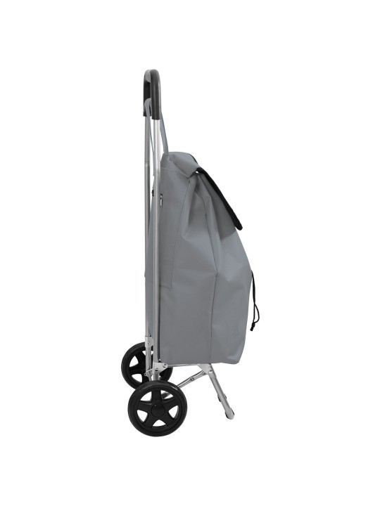 Ostokärry Renkaille Harmaa 35 L