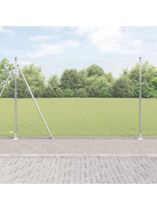 Kuusikulmainen aita 1,6x25 m kuumasinkitty teräs