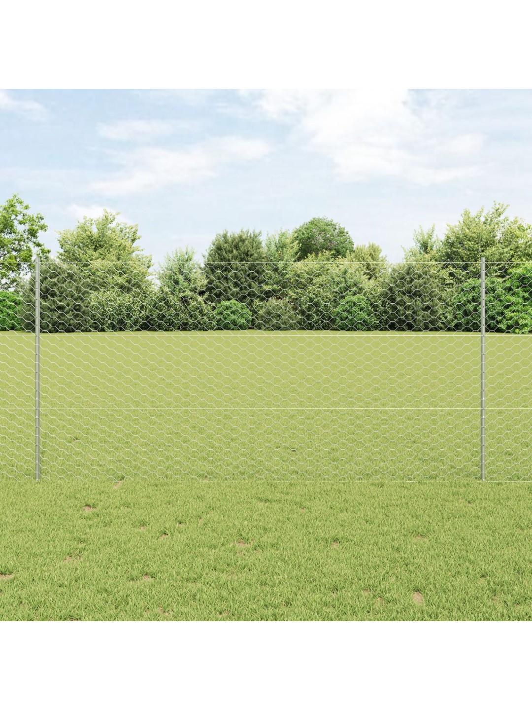 Aitapostit 22 kpl u-kanava 120 cm galvanoitu teräs