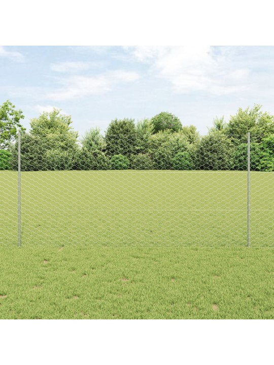 Aitapostit 22 kpl u-kanava 120 cm galvanoitu teräs