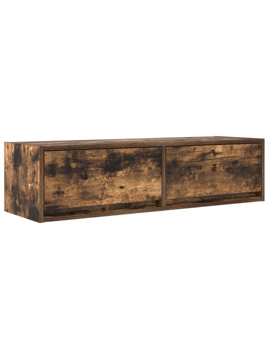Tv kaappi savupuu 100x31x25,5 cm tekninen puu