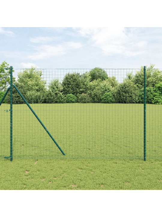 Aita posts 52 kpl vihreä ø32 mm 210 cm galvanoitu teräs