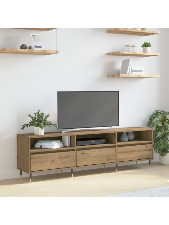 Tv-kaappi artisan tammi 150x30x44.5 cm tekopuu