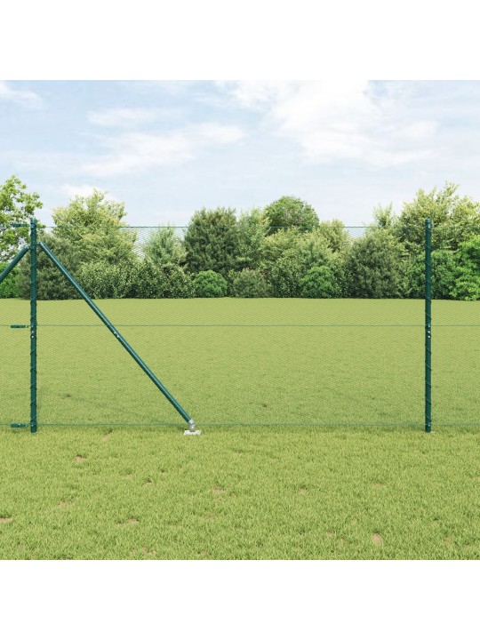 Kuusikulmainen aita vihreä 1,2x50 m teräs