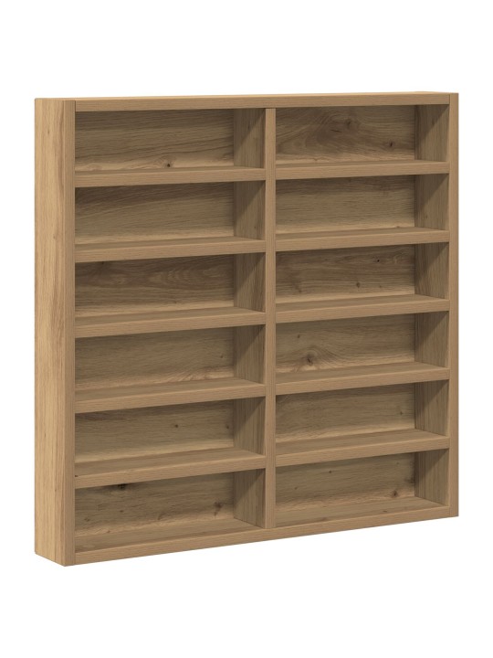 Vitrine kaappi artisan tammi 60x8,5x58 cm keinokuitu