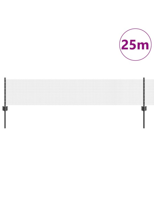 Hitsattu langoitusaita 11 u-pilarilla harmaa 0.4x25 m teräs