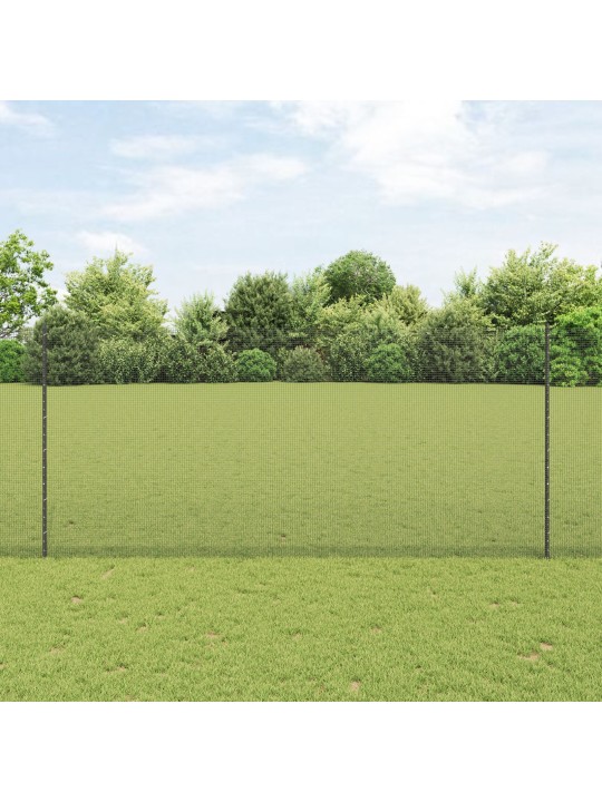 Hitsattu langoitusaita 44 u-pilareilla harmaa 1.4x50 m teräs