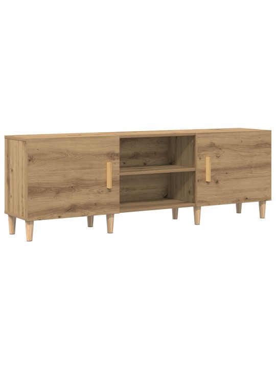 Tv-taso artisaanikoivusta - 150x30x50 cm - valmistettu teknisestä puusta