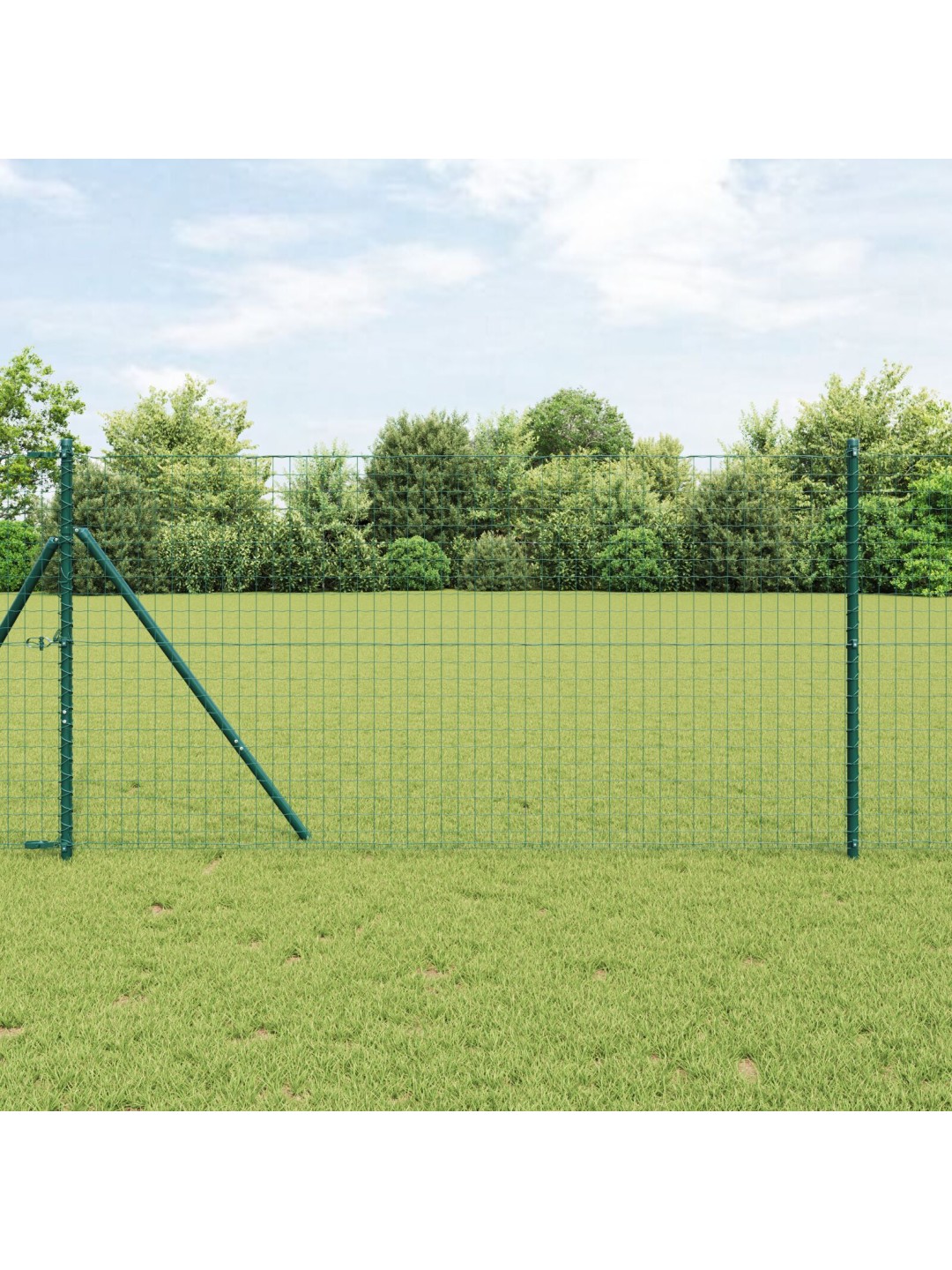 Aitaruuvit 26 kpl vihreä ø32 mm 190 cm galvanoitu teräs