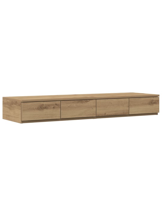 Sängyn laatikot artisan tammesta 120x36,5x16,5 cm tekninen puu
