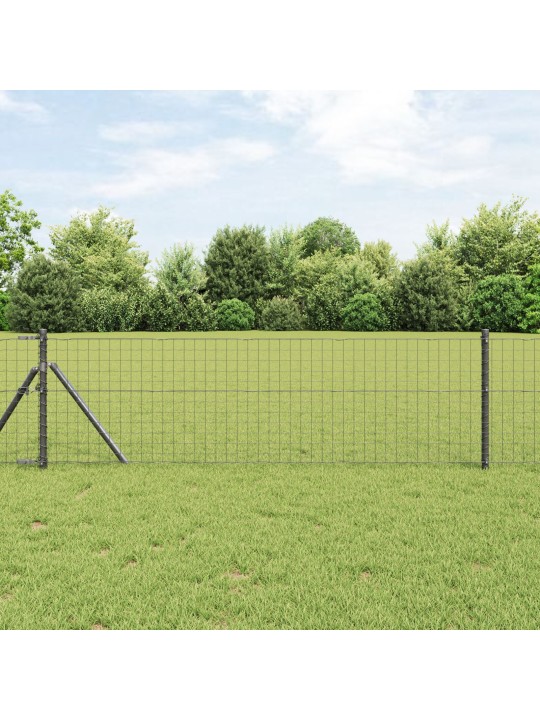Aita posts 26 kpl harmaa ø32 mm 100 cm galvanoitua terästä