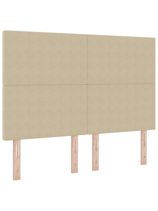 Sängynpääty yksinkertainen design vaaleanvihreä harmaa 160 cm samettikangas