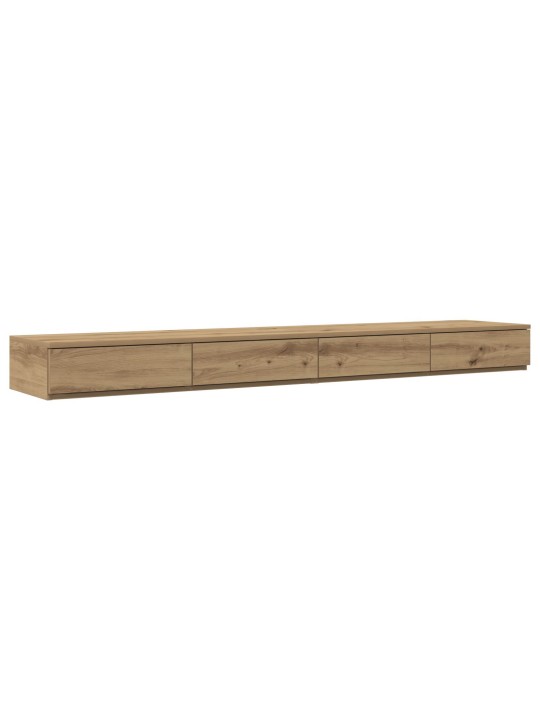Sänky laatikoilla artisan tammi 180x36,5x16,5 cm tekninen puu