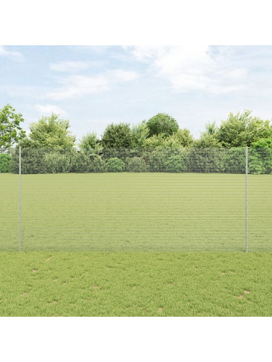 Hitsattu metalliverkkoaita 22 u-pilarilla harmaa 1.4x25 m teräs