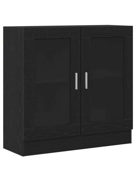 Kirjahylly, musta tammi, 82,5 x 30,5 x 80 cm, koneistettua puuta