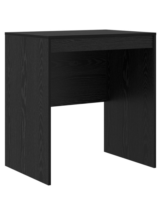 Kirjoituspöytä musta tammi tekninen puu 70 x 50 x 76 cm kestävä