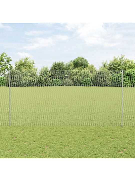 Aidanpylväät 22 kpl u-kanava 160 cm galvanisoitu teräs