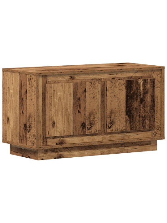 Tv-taso vanha puu 80x35x45 cm keinotettu puu