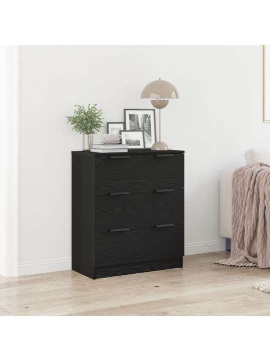 Musta tammi sivupöytä 60x30x70 cm tekninen puu