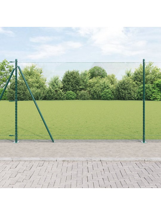 Kuusikulmainen aita vihreä 1.4x25 m teräs