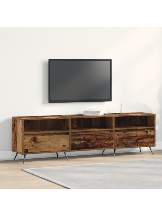 Tv kaappi vanha puu 150x30x44,5 cm tekninen puu