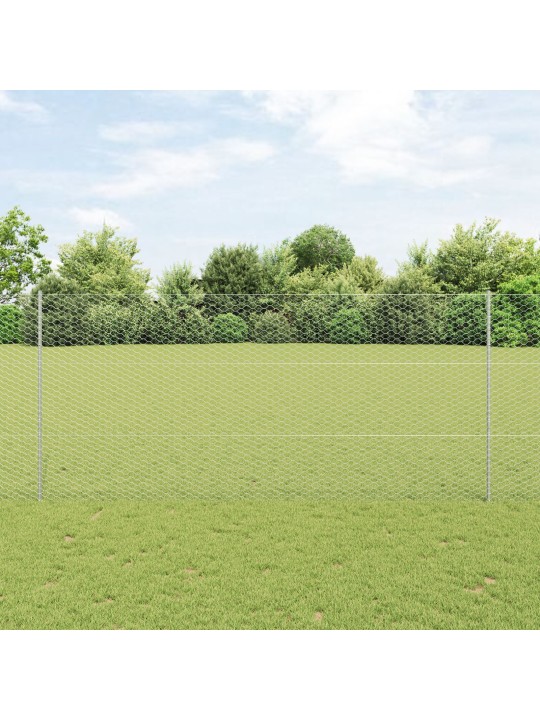 Aita-pylväät 10 kpl u-kanava 140 cm galvanoitu teräs