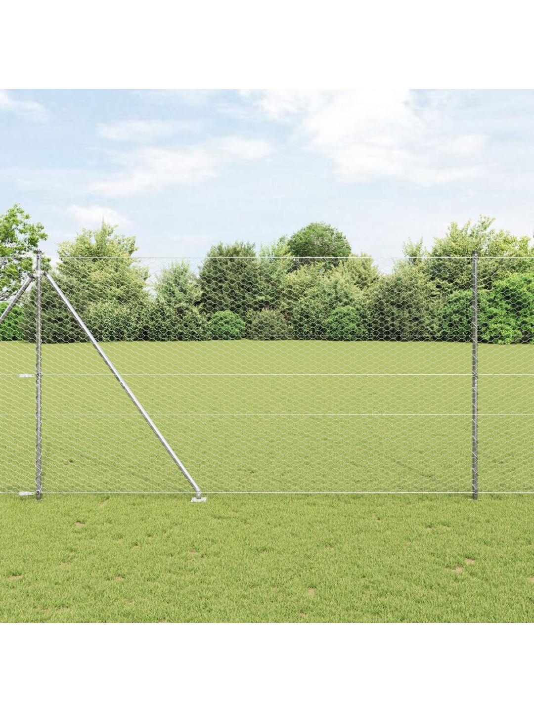 Aitapakkaus 2 osaa galvanoitu teräs 25 x 1.5 m kestävä