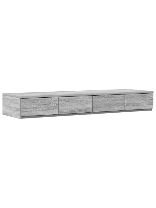 Sängyn laatikoita harmaa sonoma 120x36,5x16,5 cm tekninen puu