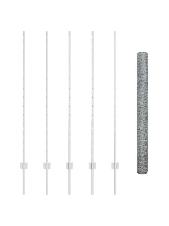 Kuumasinkityt u-kanavat 10 kpl 140 cm