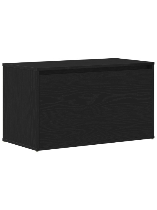 Hyllypenkki Musta Tammi 80x40x45 cm Teknopuu