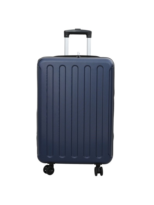 Käännettävä matkalaukku kovakuori 24'' tummansininen 43x27x66 cm abs