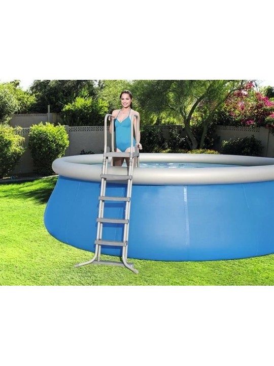 Bestway Flowclear Uima-altaan 4-askelmaiset turvatikkaat 132 cm