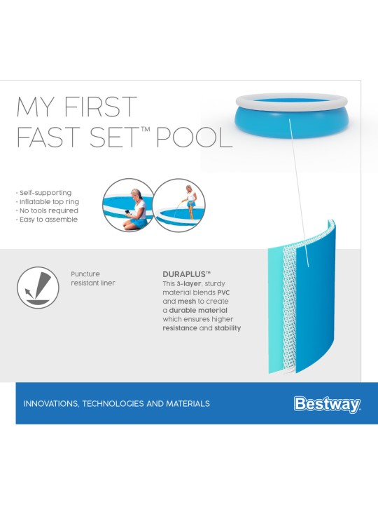 Bestway my first frame pool lastenallas 152x38 cm