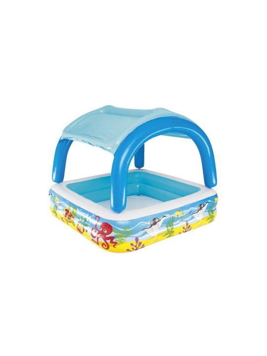 Bestway katoksellinen leikkiallas 140x140x114 cm