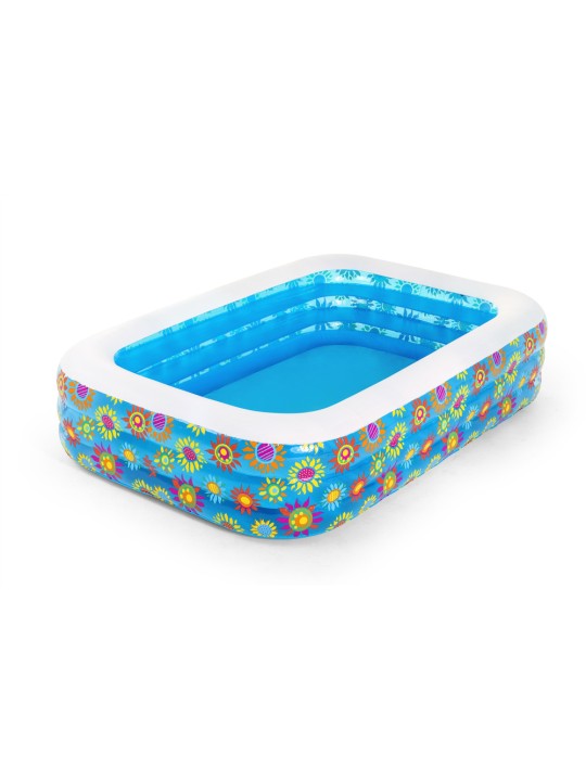 Bestway täytettävä lastenallas sininen 229x152x56 cm