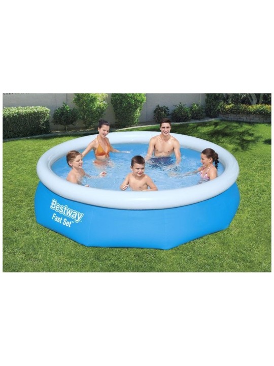 Bestway fast set täytettävä uima-allas pyöreä 305x76 cm 57266