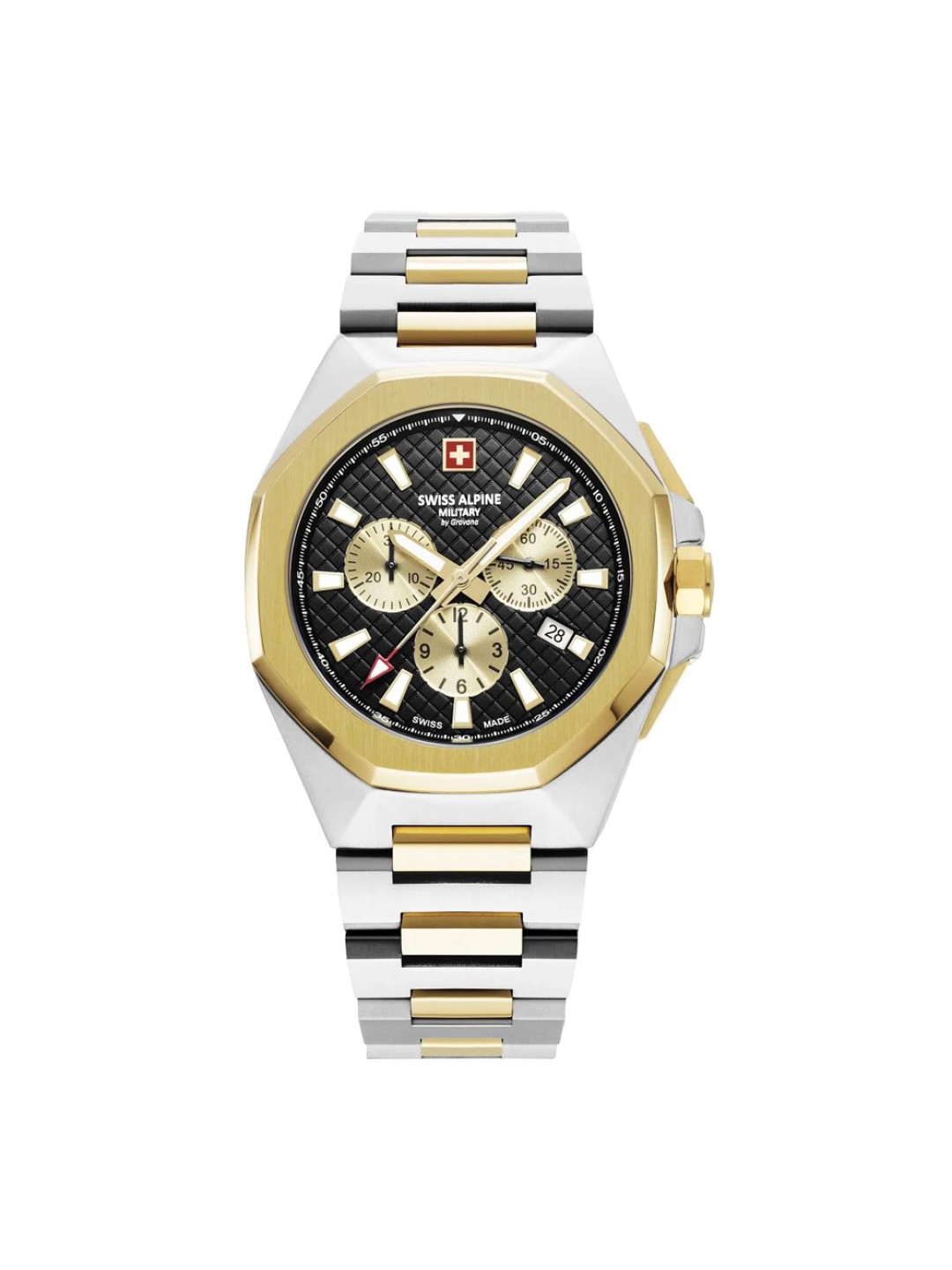 Swiss Alpine Military 7005.9147SAM Miesten Rannekello Chronograph