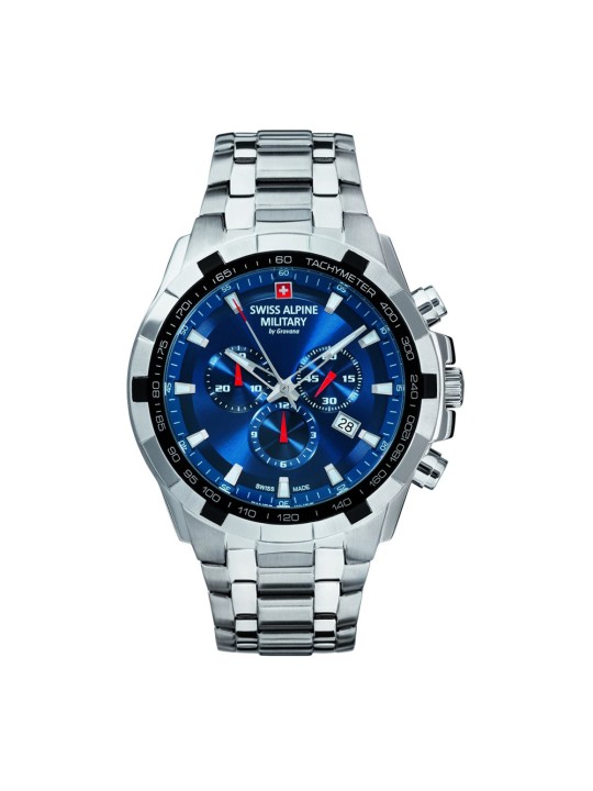 Swiss Alpine Military 7043.9135SAM Miesten Rannekello Chronograph