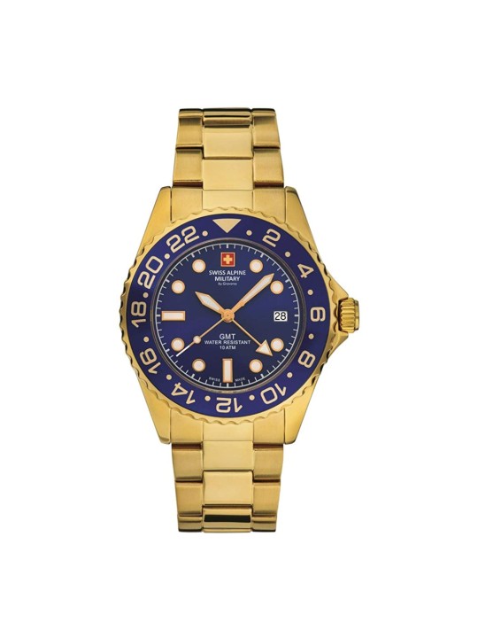 Swiss Alpine Military GMT 7052.1115SAM Miesten Rannekello