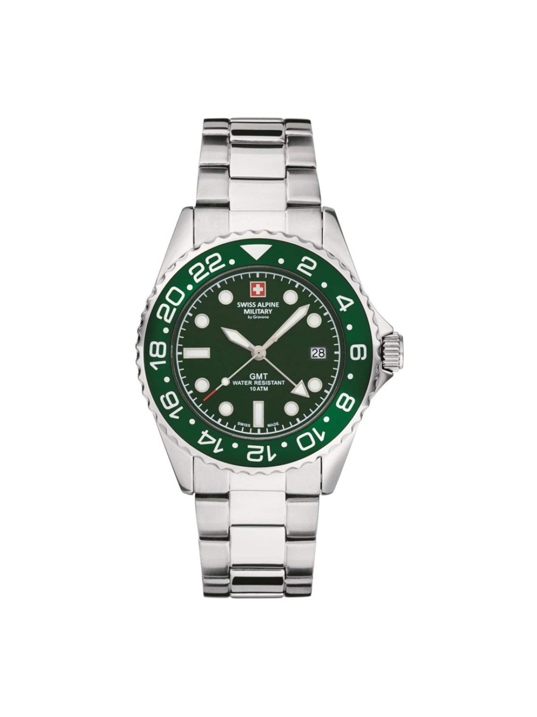 Swiss Alpine Military GMT 7052.1134SAM Miesten Rannekello