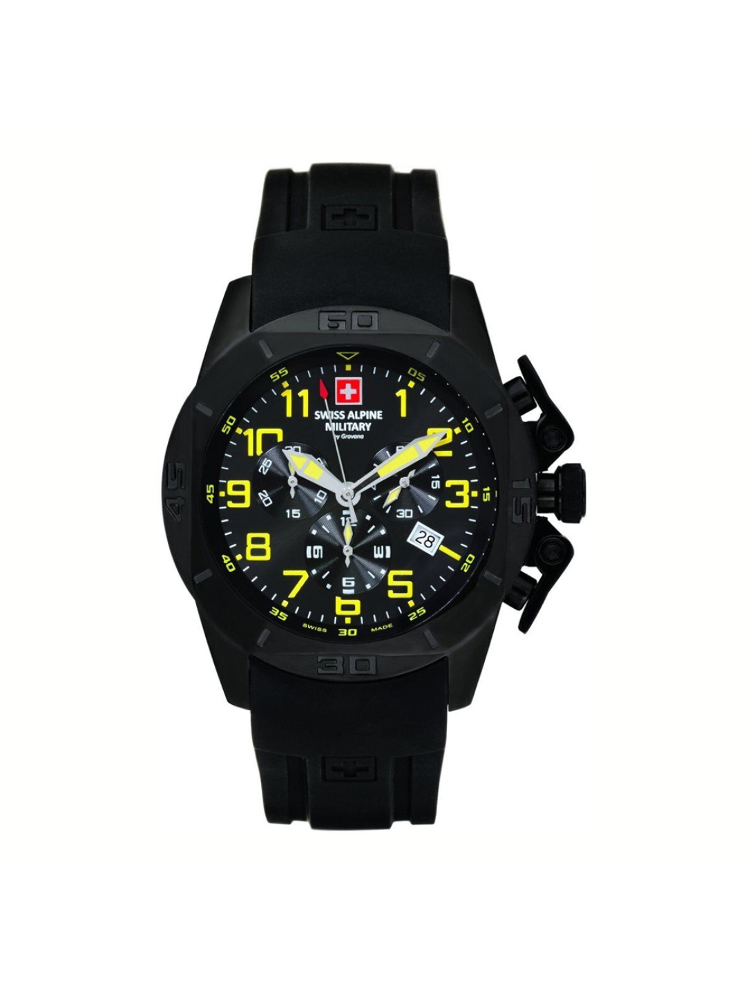 Swiss Alpine Military 7063.9874SAM Miesten Rannekello Chronograph