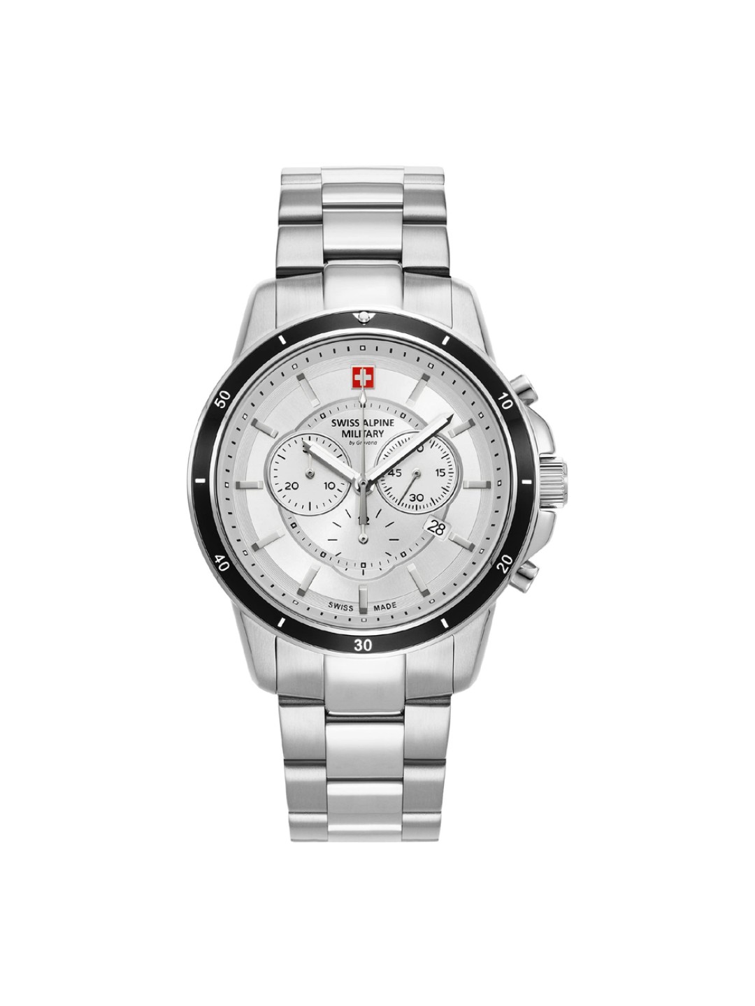 Swiss Alpine Military 7089.9132SAM Miesten Rannekello Chronograph