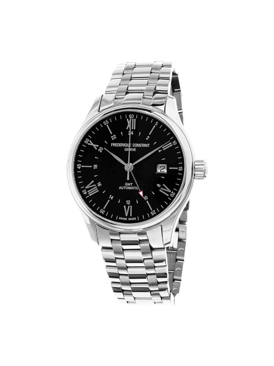 Frederique Constant Classic Index GMT Automatic FC-350B5B6B Miesten Rannekello