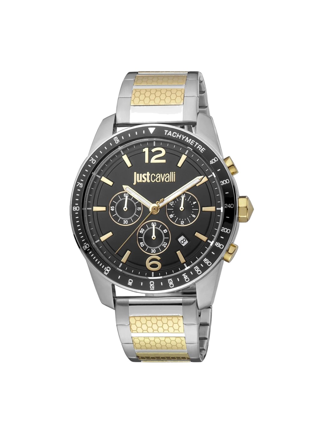 Just Cavalli Classic JC1G204M0075 Miesten Rannekello Chronograph