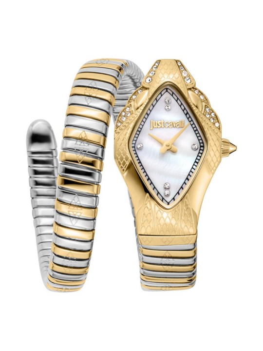 Just Cavalli Signature Snake Ferocious JC1L306M0065 Naisten Rannekello