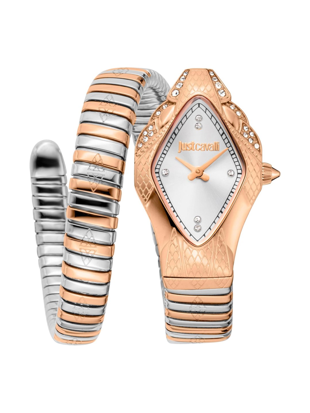 Just Cavalli Signature Snake Ferocious JC1L306M0075 Naisten Rannekello