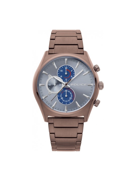 Police Troyan PL.15723JSBN/61M Miesten Rannekello Dualtimer