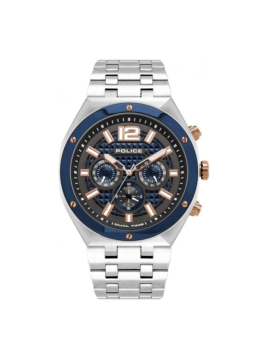Police Kediri PL.15995JSTBL/61M Miesten Rannekello Dualtimer