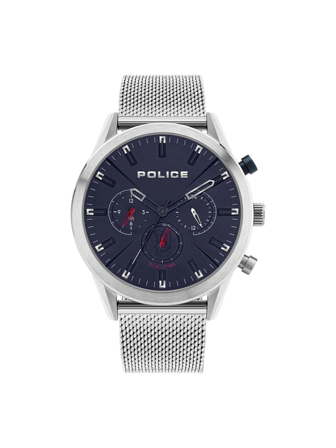 Police Silfra PL.16021JS/03MM Miesten Rannekello Dualtimer