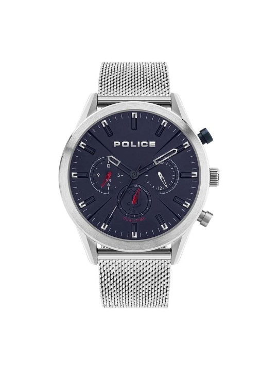 Police Silfra PL.16021JS/03MM Miesten Rannekello Dualtimer